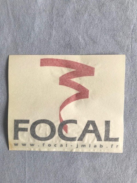 Focal sticker small, Auto diversen, Autospeakers, Ophalen of Verzenden, Nieuw