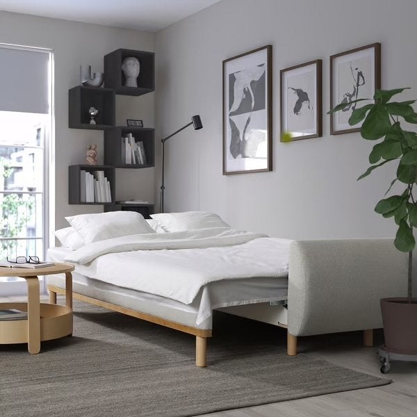 Canapé lit Grunnarp IKEA, Gris, Enlèvement, 200 cm, Deux personnes