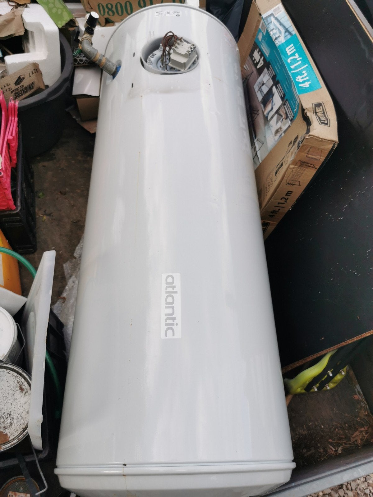 Boiler 200L Atlantic, Enlèvement