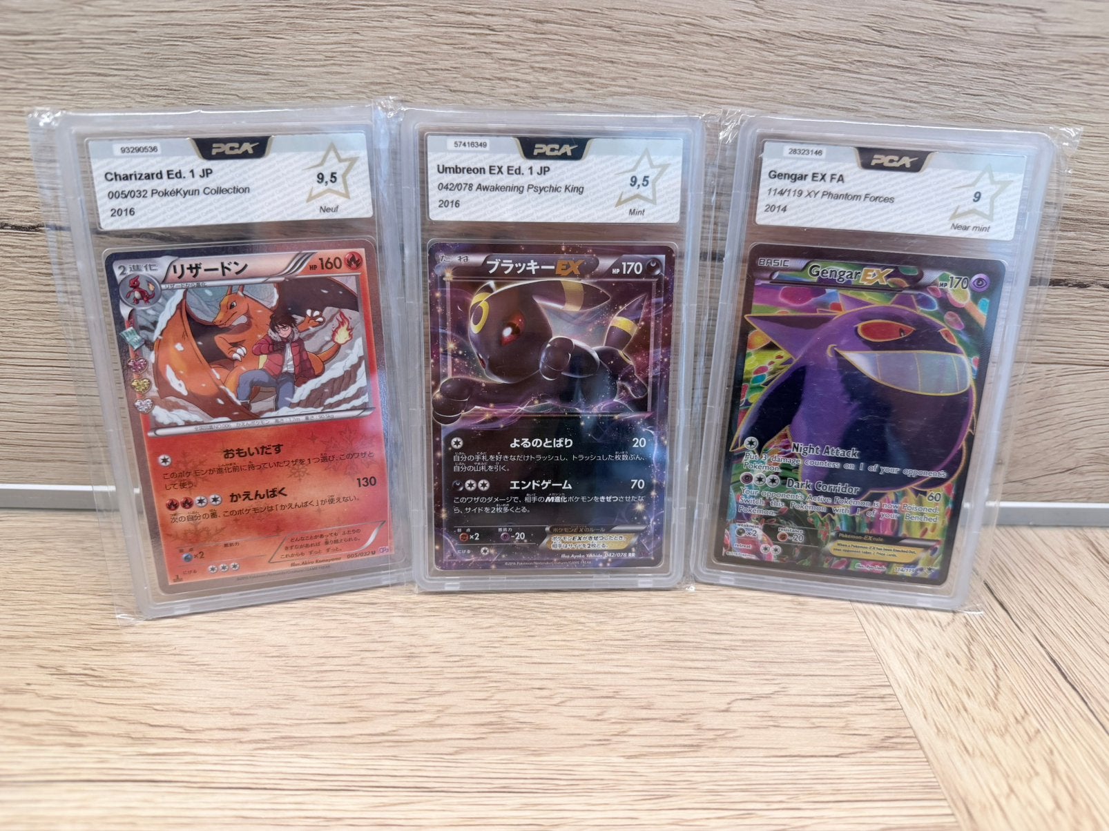 Carte pokemon gradee PCA, Enlèvement, Comme neuf, Cartes en vrac, Foil