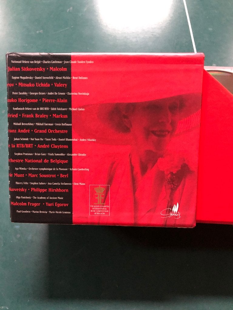 Doos met 12 cd's de Koningin Elisabethwedstrijd 1951 2001, Cd's en Dvd's, Vinyl | Klassiek, Boxset, Ophalen, Nieuw in verpakking