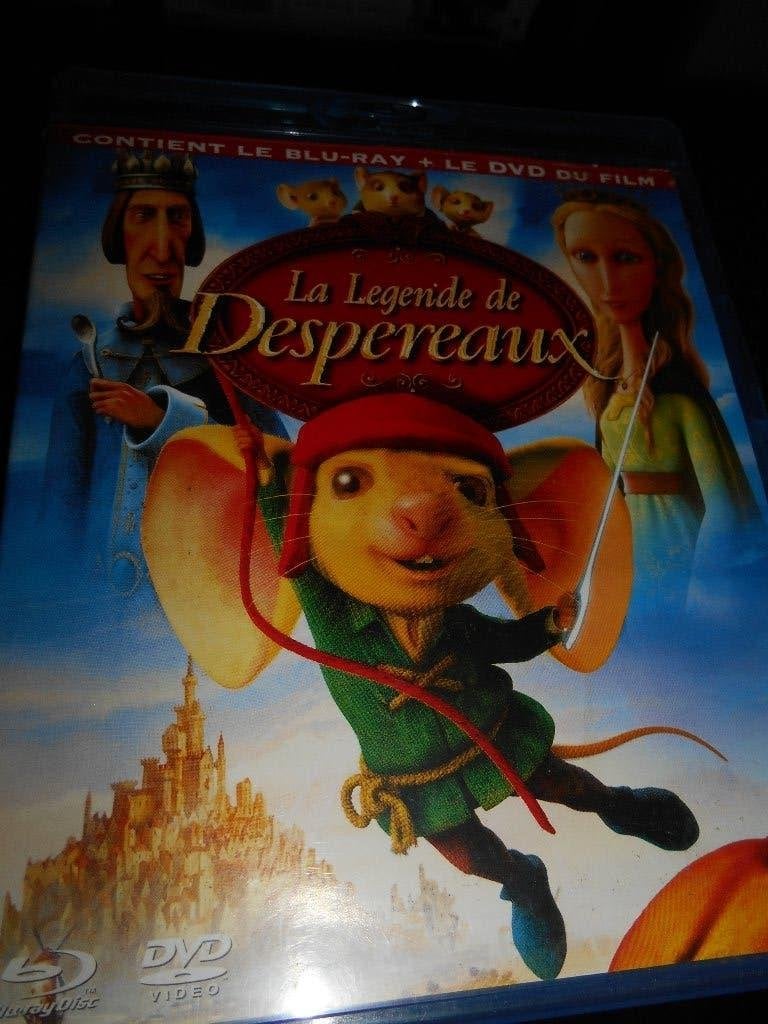 BLU-RAY + DVD La légende de DESPEREAUX, Cd's en Dvd's, Dvd's | Tekenfilms en Animatie, Ophalen of Verzenden