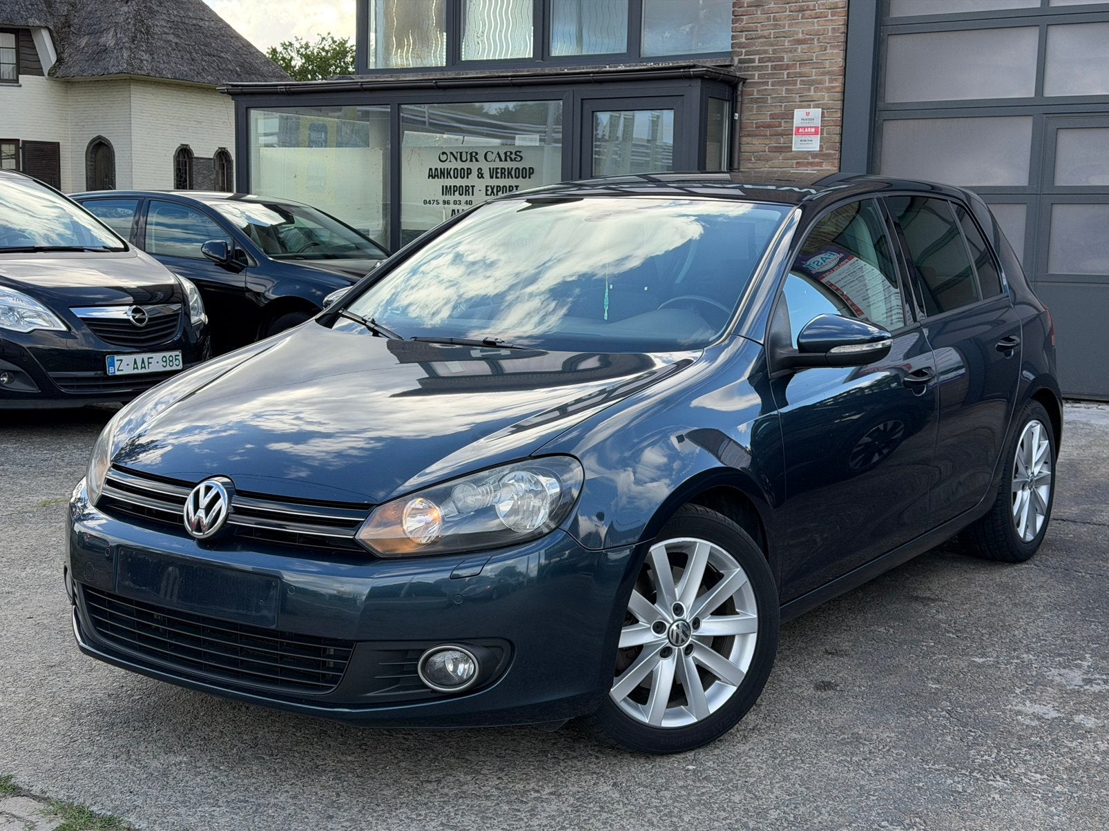 Volkswagen Golf 6 1.4 TSI Highline – Airco – Cruise Control, Voorwielaandrijving, Euro 5, Stof, Zwart
