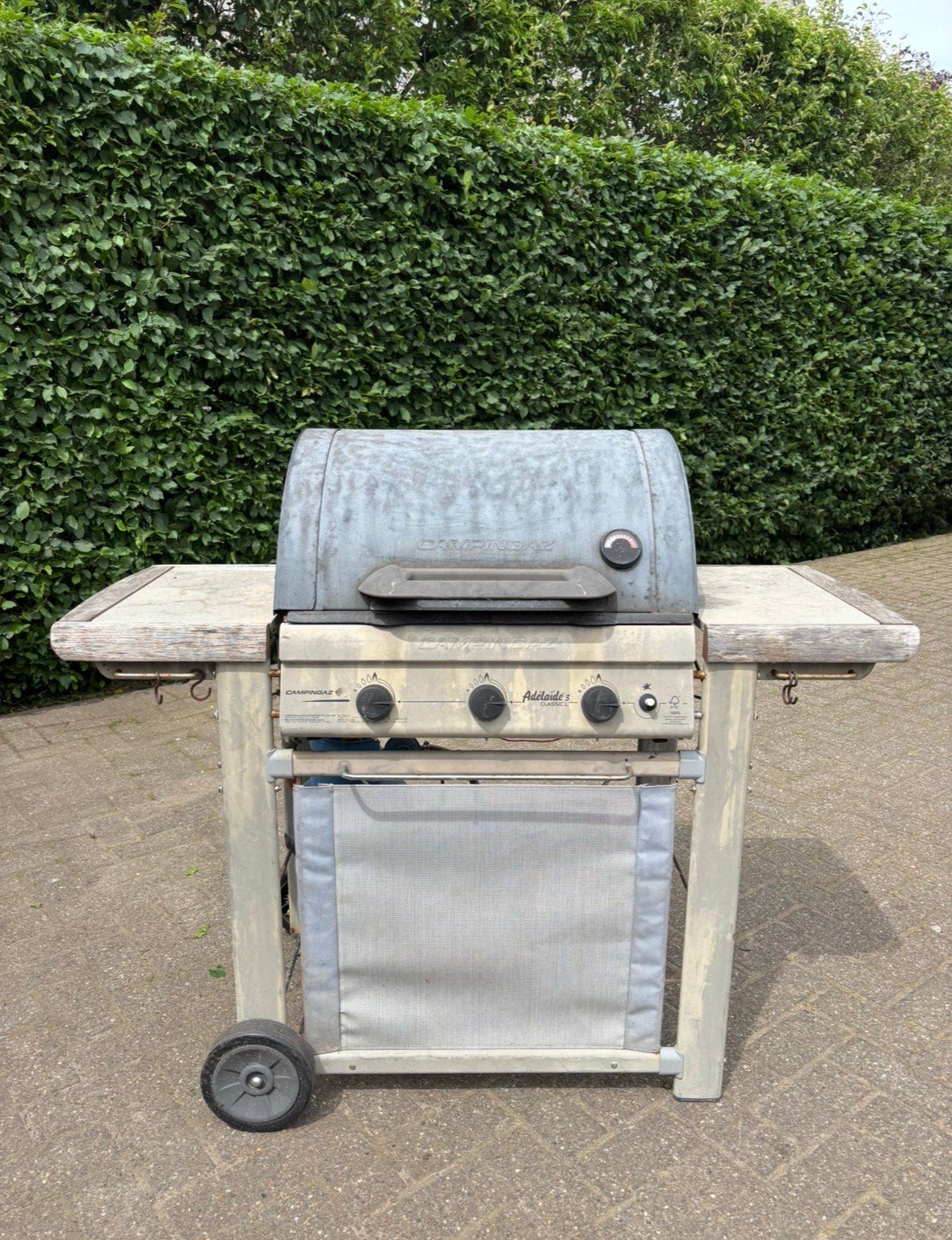 Campingaz barbecue, Ophalen, Gebruikt