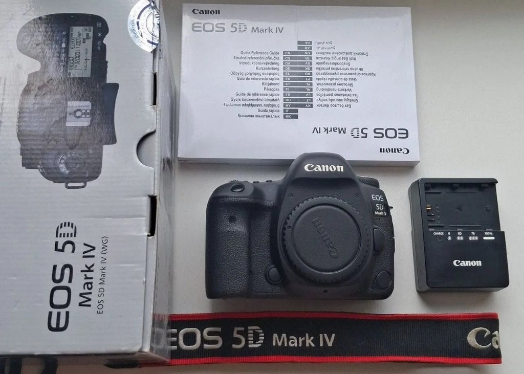 Boîtier Canon EOS 5D Mark IV, TV, Hi-fi & Vidéo, 30 mégapixels, Enlèvement ou Envoi, Canon, Stabilisation d'image
