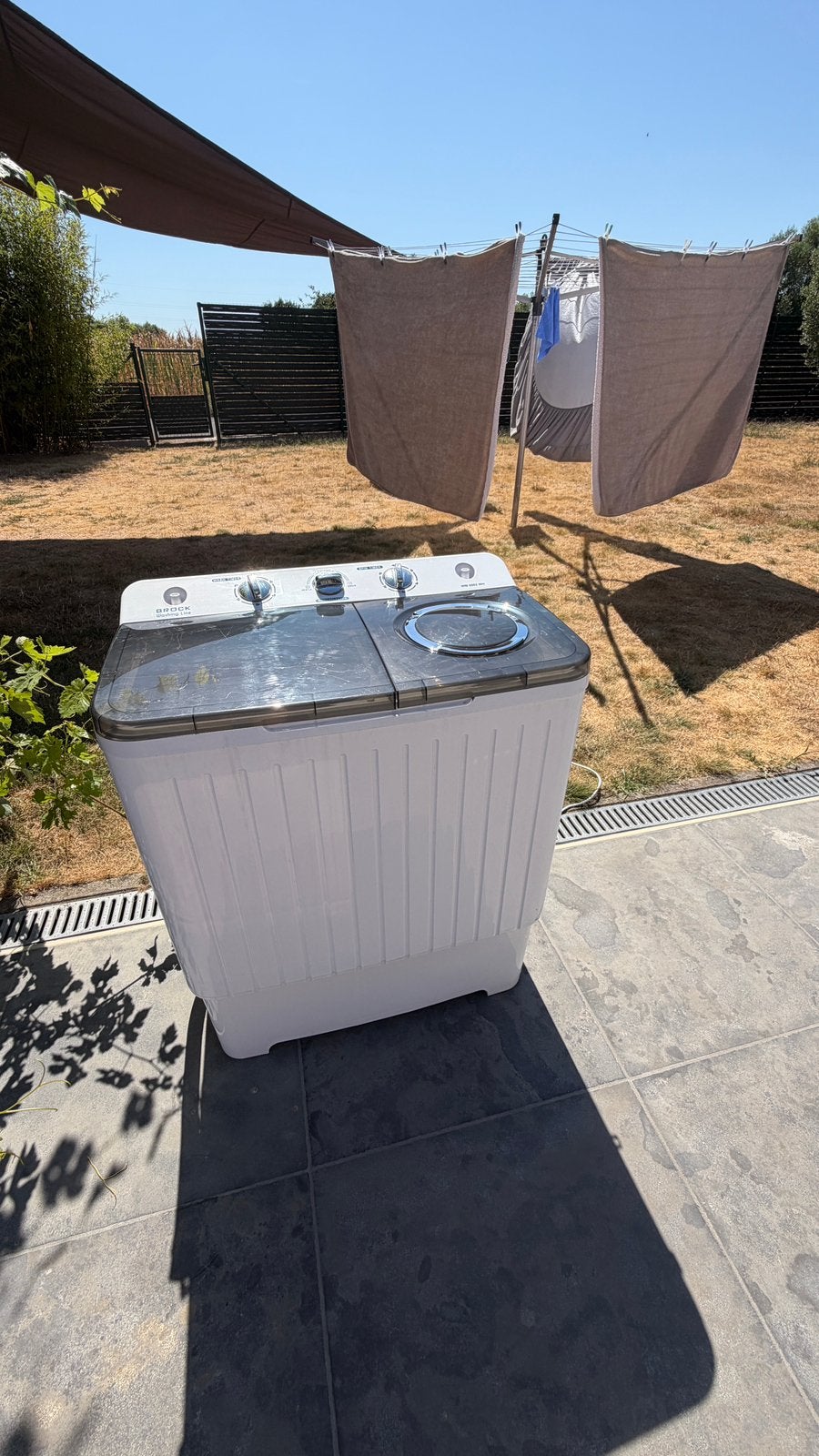 Brock miniwasmachine, Caravans en Kamperen, Kampeeraccessoires, Ophalen, Zo goed als nieuw