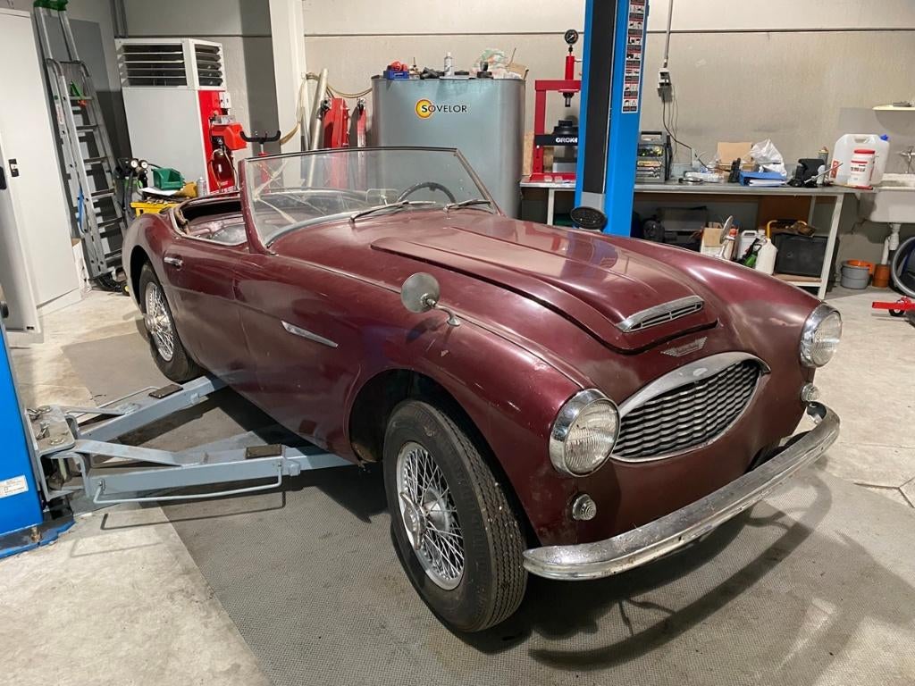 AUSTIN HEALEY 100 BN4 - 1957, Enlèvement