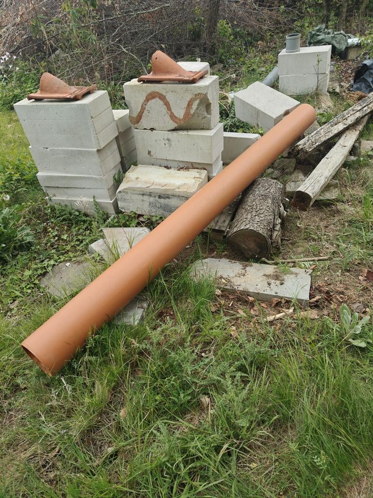 Pvc buizen, Ophalen, PVC