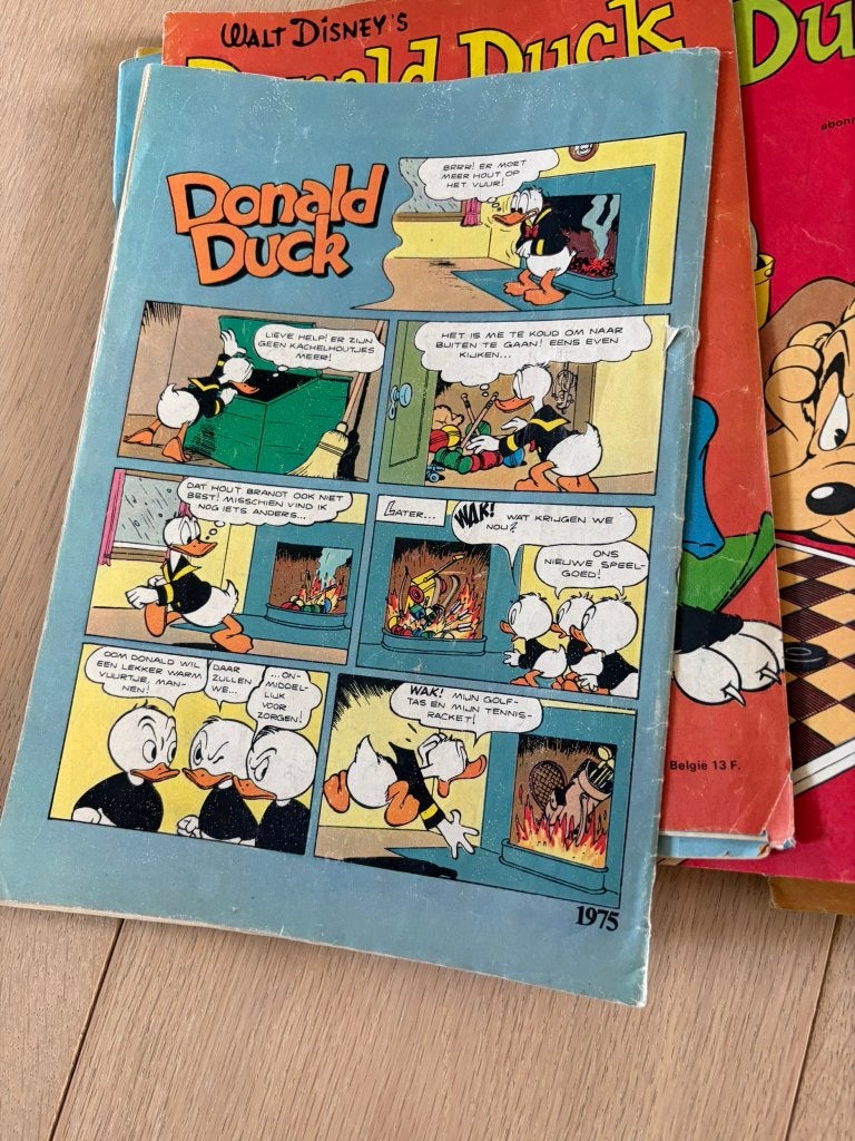 Magazine Donald Duck 1971 en 1975, Enlèvement ou Envoi, Autres types