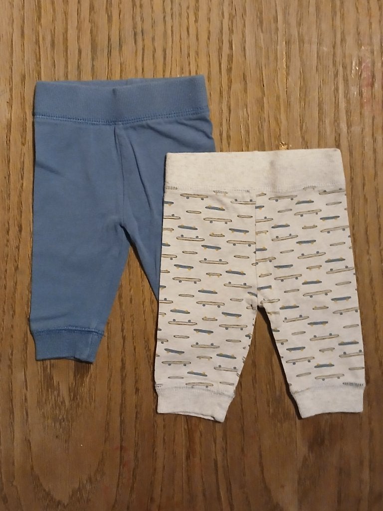 Zeeman Set van 2 Babybroekjes / Leggings (Maat 56), Kinderen en Baby's, Zeeman, Gebruikt, Broekje, Jongetje of Meisje