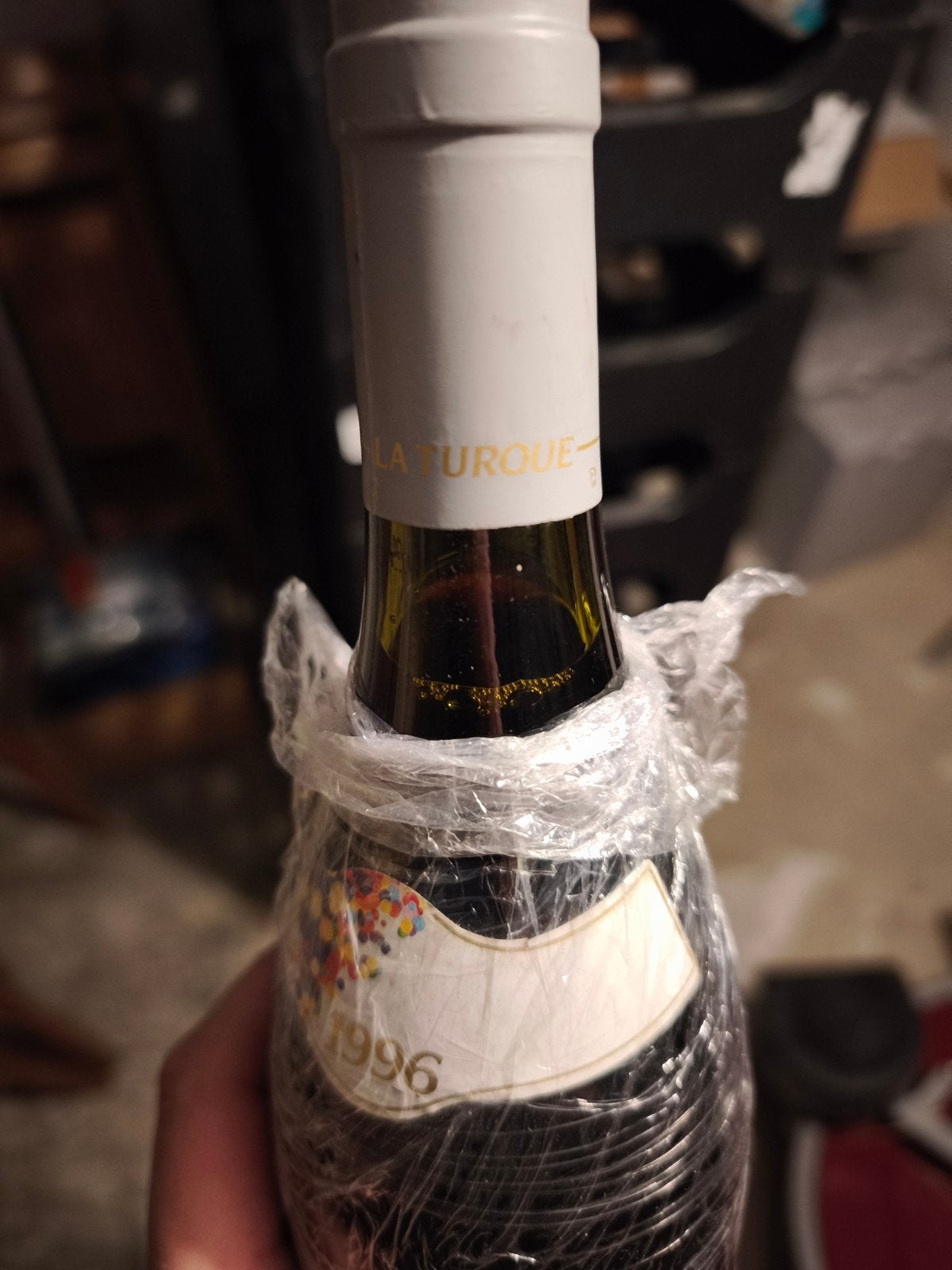 vin Guigal - La turque 1996, Collections, Enlèvement