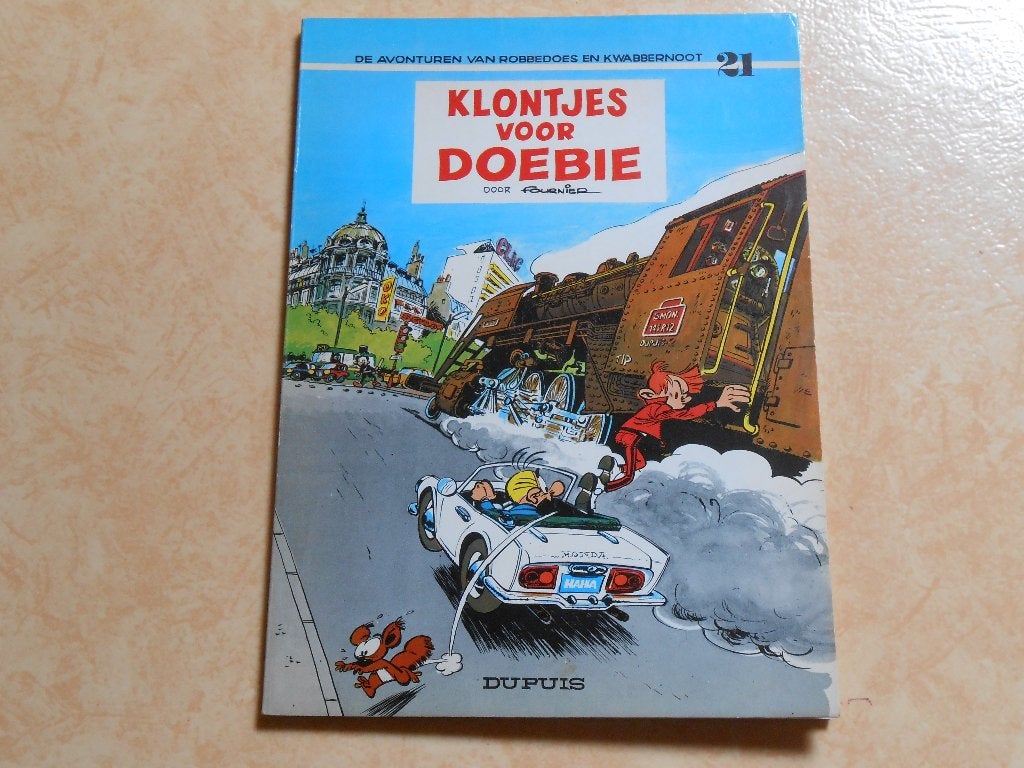 Robbedoes en Kwabbernoot 21 Klontjes voor Doebie 1971 1 ste, Neuf, Enlèvement ou Envoi, Une BD, Juliette Fournier