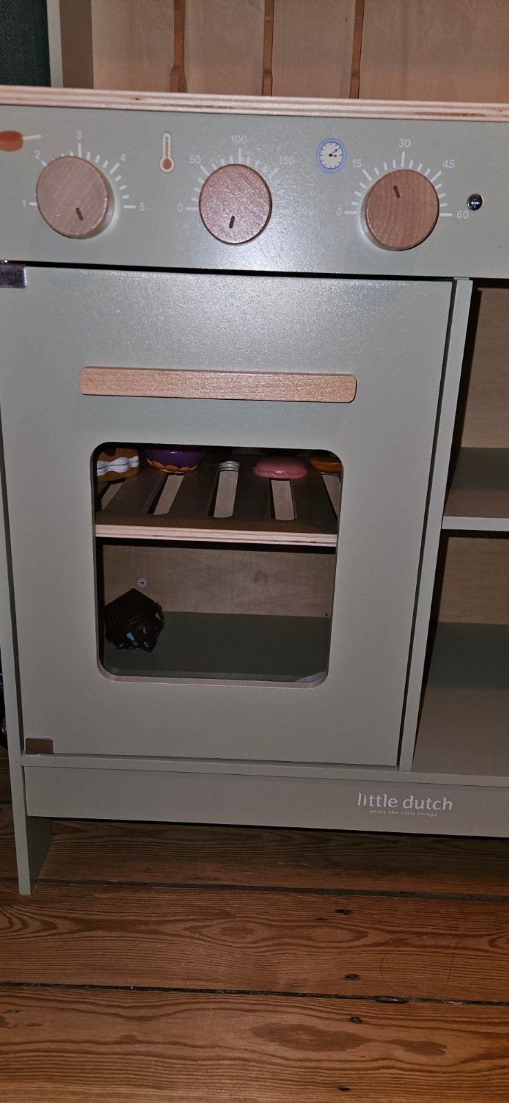 Keukentje, Ophalen, Zo goed als nieuw, Hout, Speelkeuken-accessoire