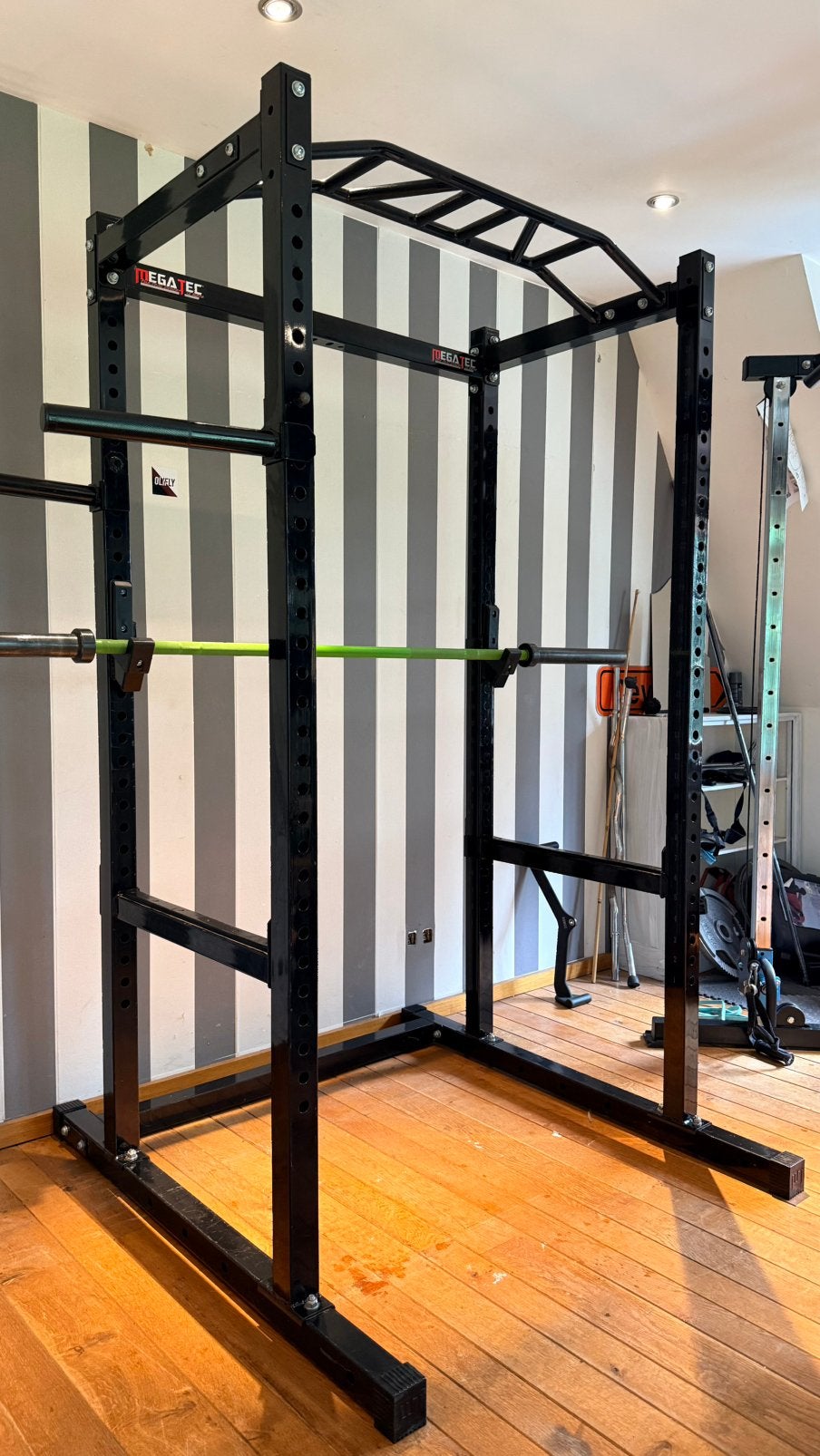 HOME GYM COMPLET – LOT UNIQUEMENT, Enlèvement, Utilisé, Bras, Couché