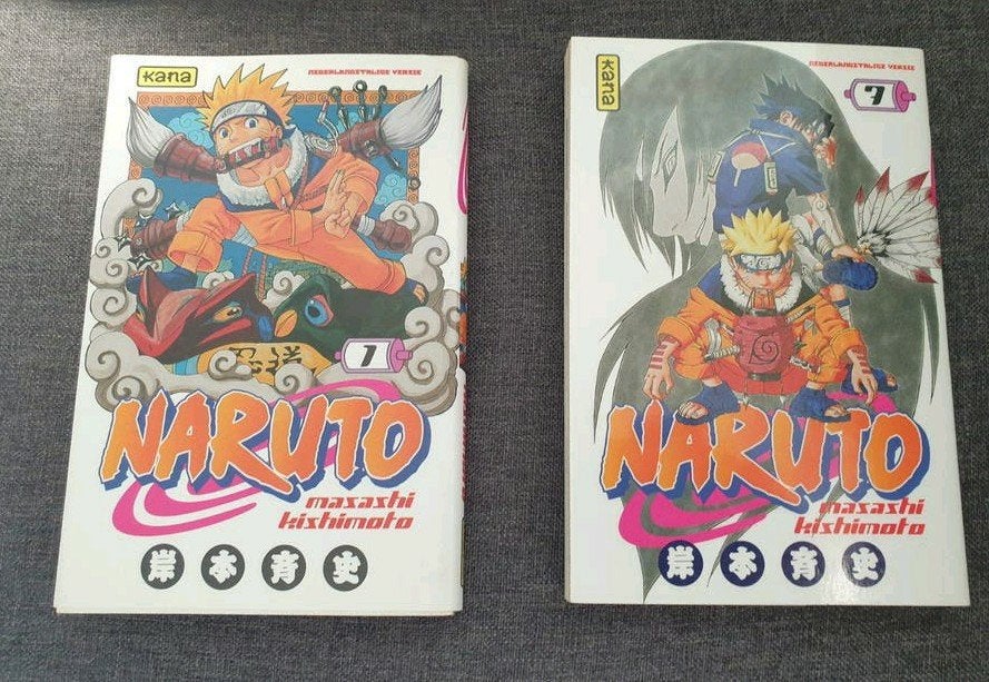 2 x NARUTO MANGA MASASHI KISHIMOTO NL versie, Ophalen of Verzenden, Zo goed als nieuw, KISHIMOTO, Meerdere stripboeken