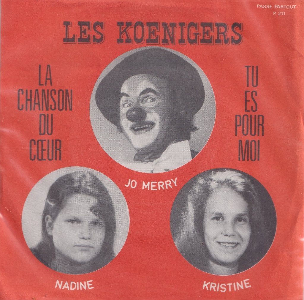 Les Koenigers – La chanson du Coeur / Tu es pour moi – Sing, Ophalen of Verzenden, Gebruikt, 7 inch, Pop