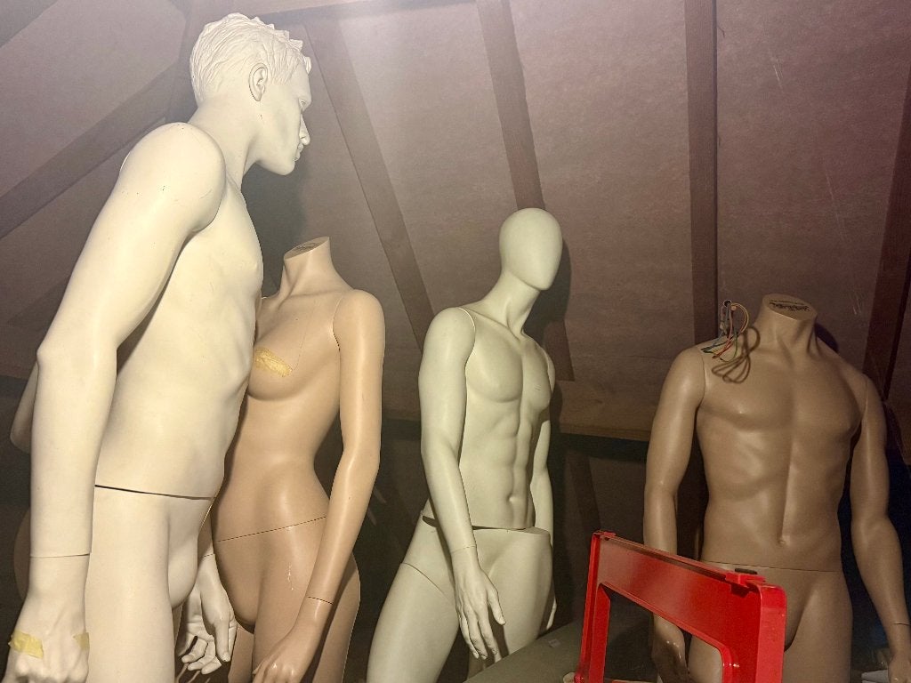3 Mooie Etalagepoppen te koop zonder hoofd, Ophalen, Zo goed als nieuw