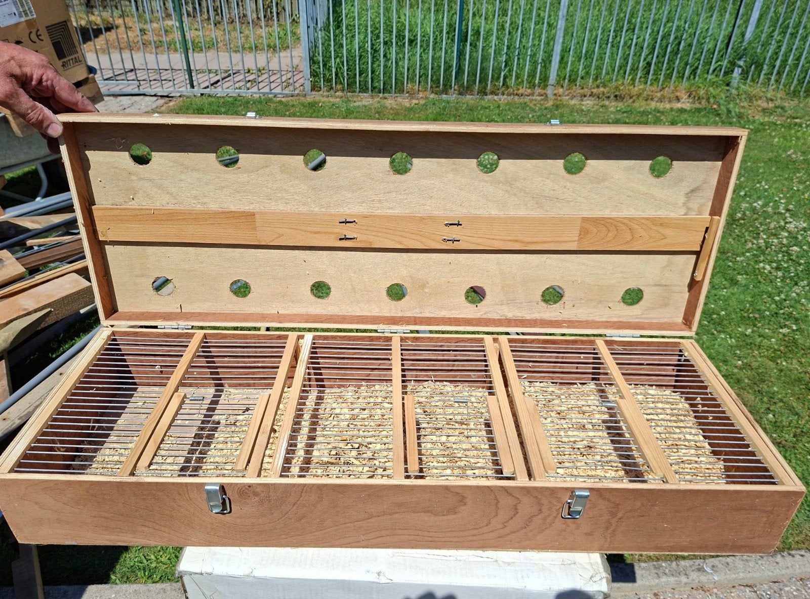 Grote vogelkooi voor transport vogels, Dieren en Toebehoren, Ophalen, Vogelkooi