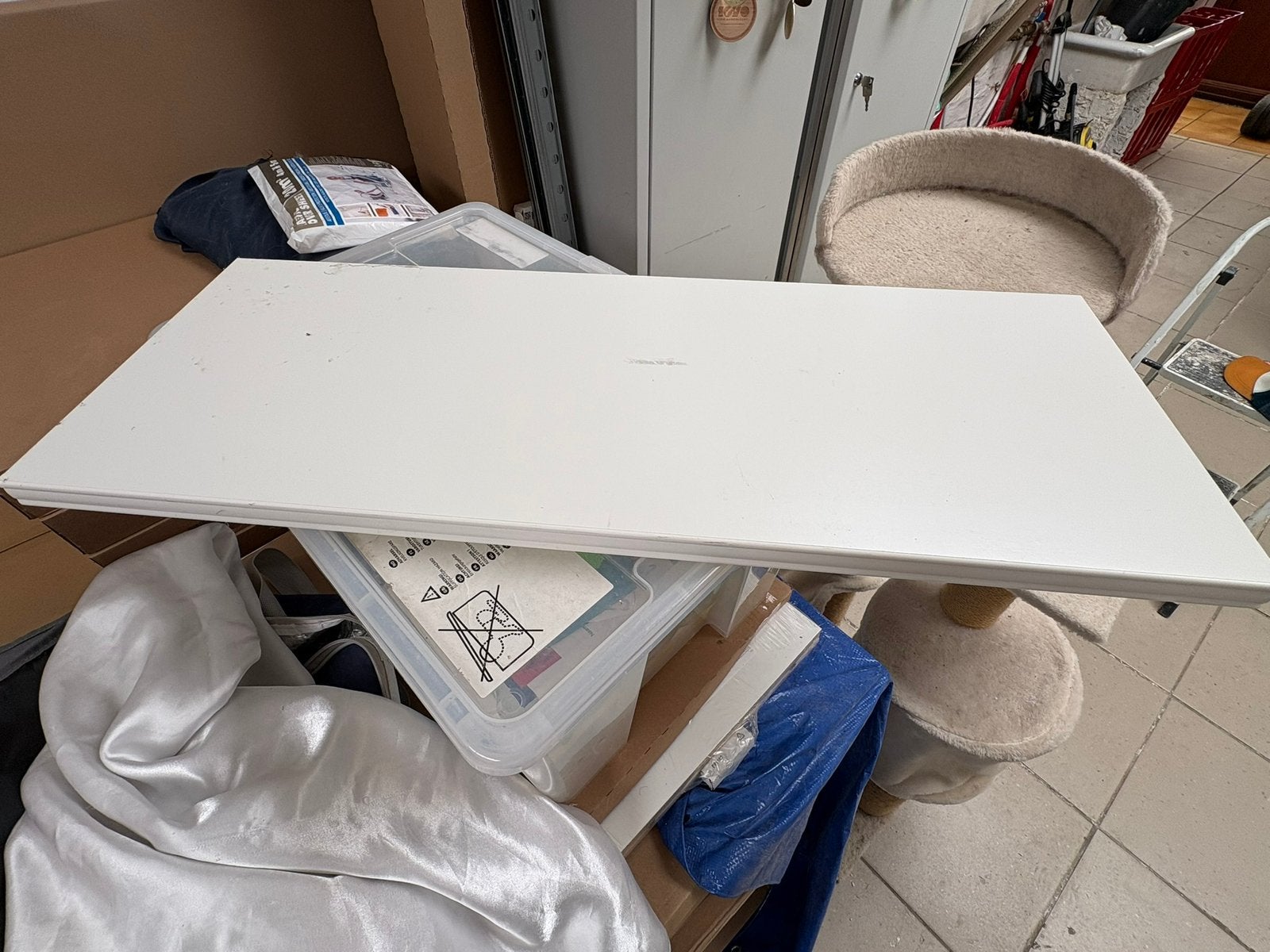 Etagere blanche, Maison & Meubles, Enlèvement, Comme neuf