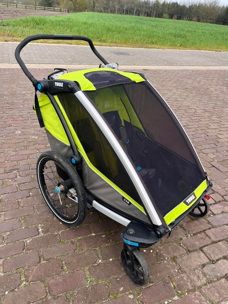 Thule chariot 2 fietskar, Ophalen, Gebruikt, Kinderkar, Vering