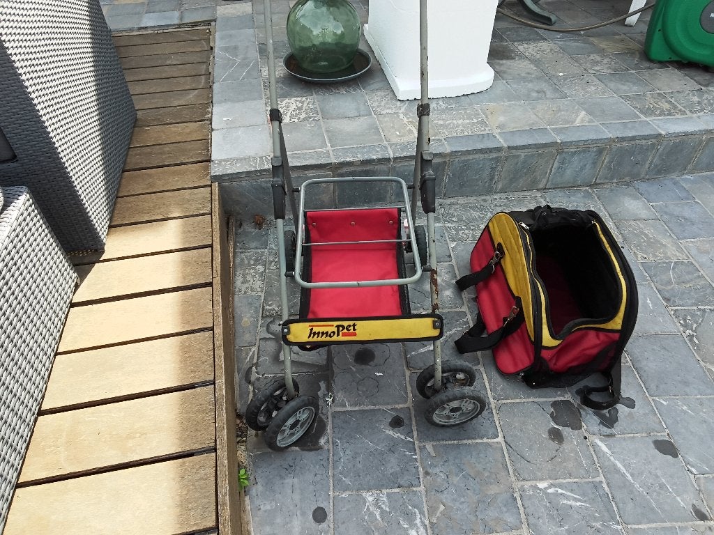Hondenwagen, Enlèvement, Comme neuf, Sac de transport