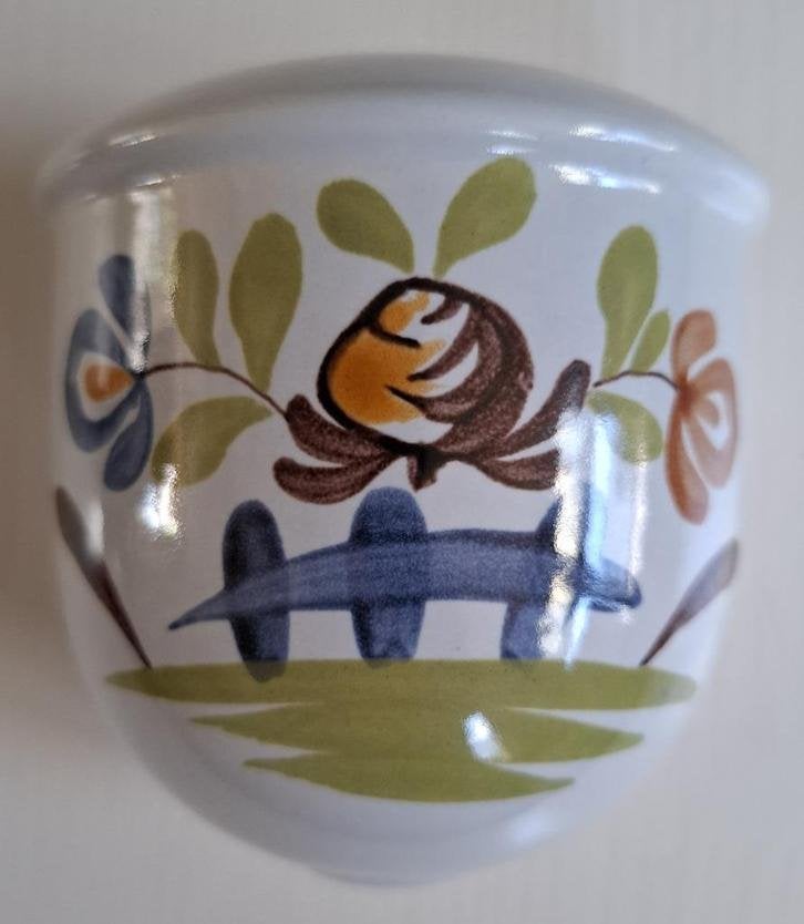 Vintage Franse keramieke binddraadhouder GF Fait Main, Antiquités & Art, Enlèvement ou Envoi