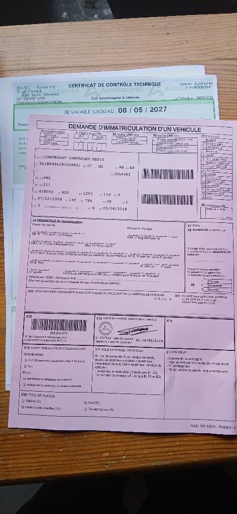 chevrolet matiz 800cc 2008 prete a immatriculer, Autos, Rouge, Achat, Matiz, Boîte manuelle