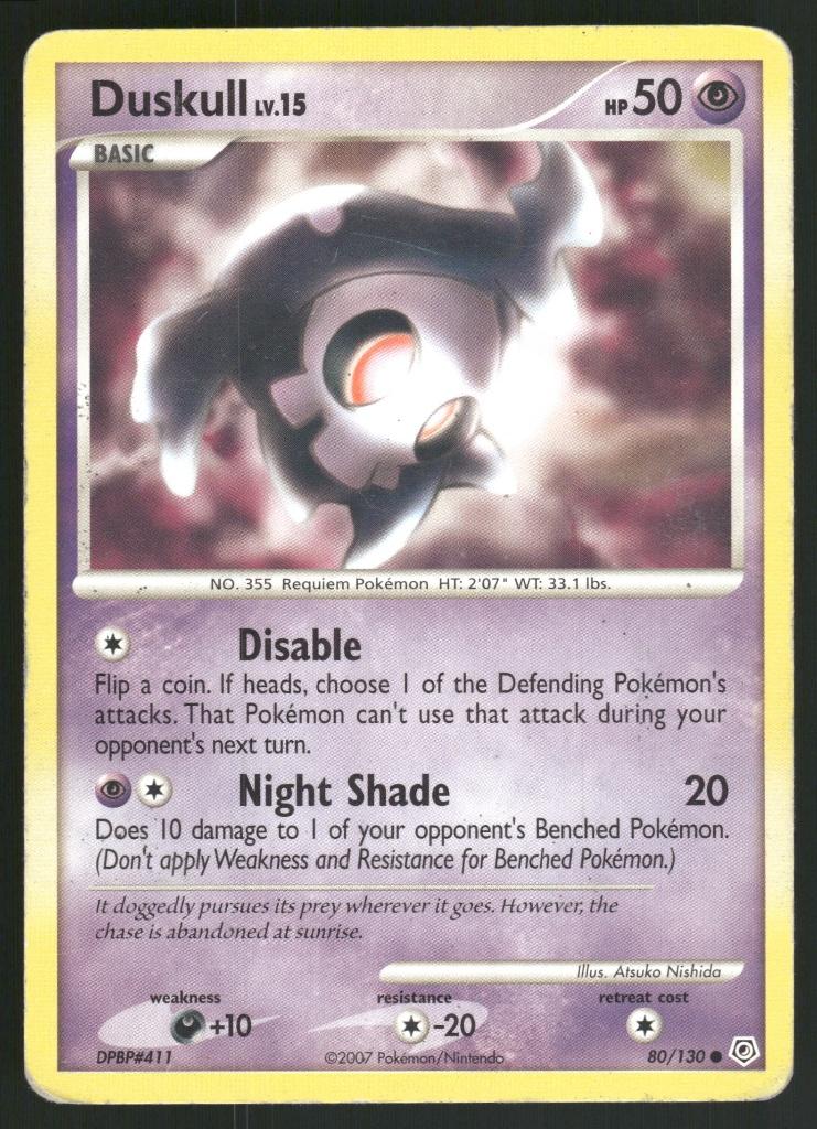 Duskull 80/130 - Diamond &amp; Pearl (Good), Verzenden, Gebruikt