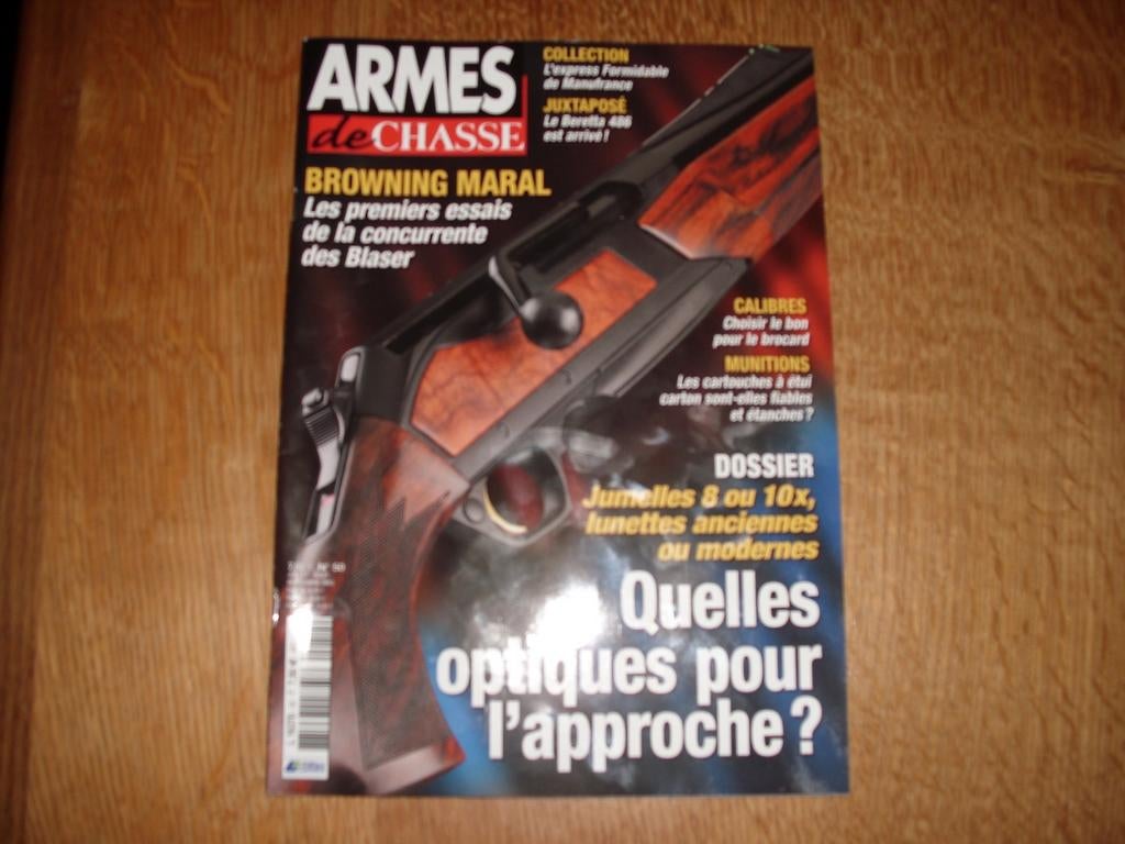 Revues " Armes de chasse " numéros 1 à 69, Enlèvement