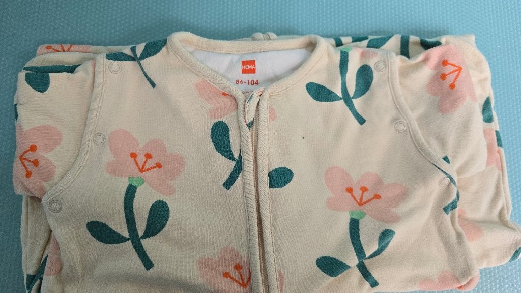 Slaapzak Hema 86/104, Kinderen en Baby's, Ophalen, Gebruikt, Hema, Gevoerd