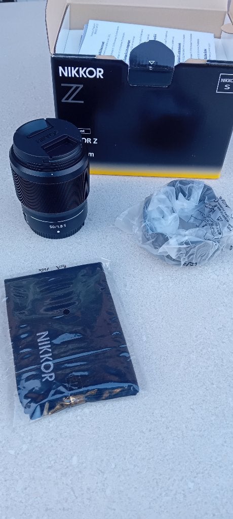 NIKKOR 50mm F1.8 S, Ophalen of Verzenden, Nieuw, Accessoires