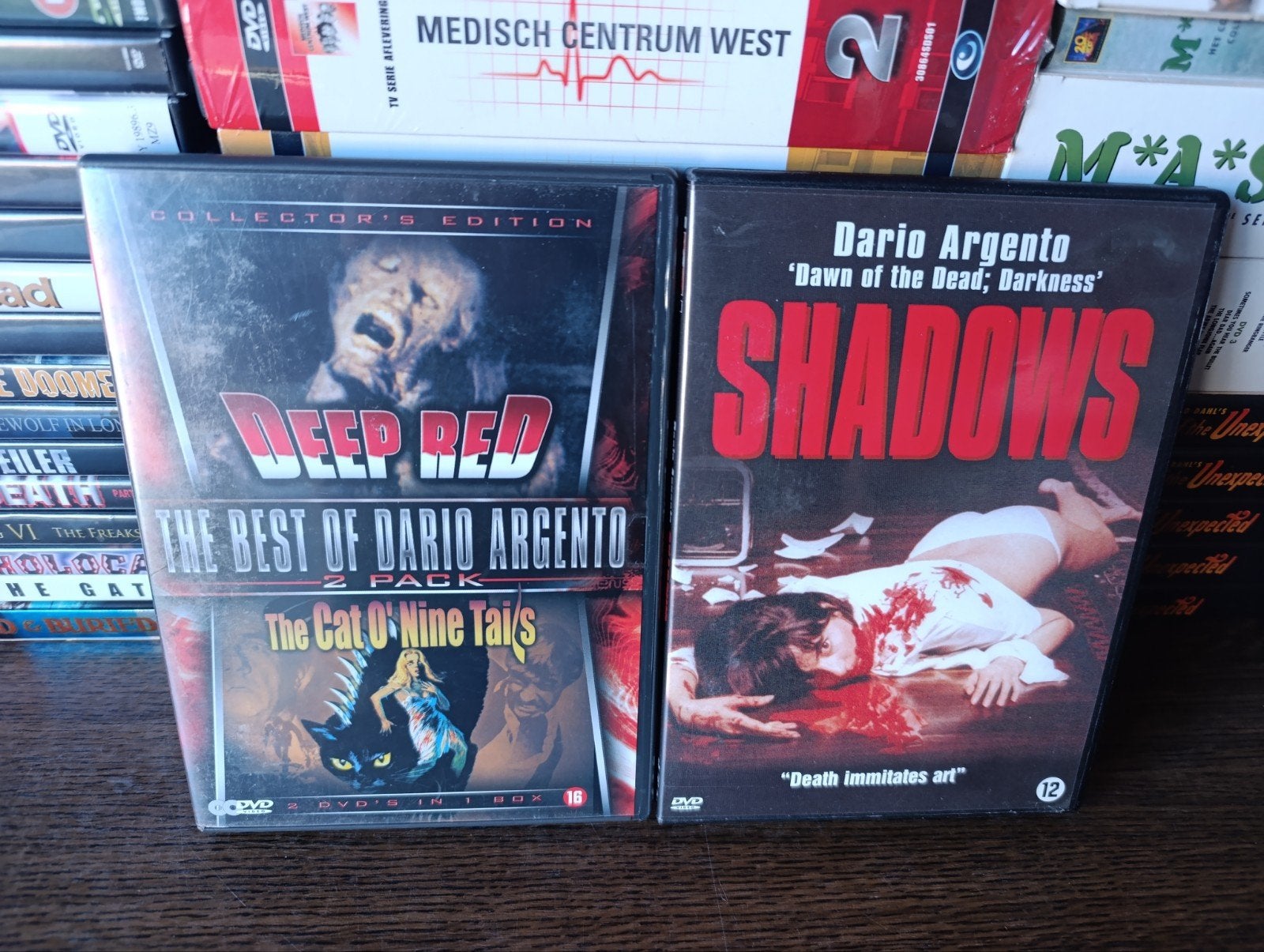 Dvd's Dario Argento 3 films, Ophalen of Verzenden