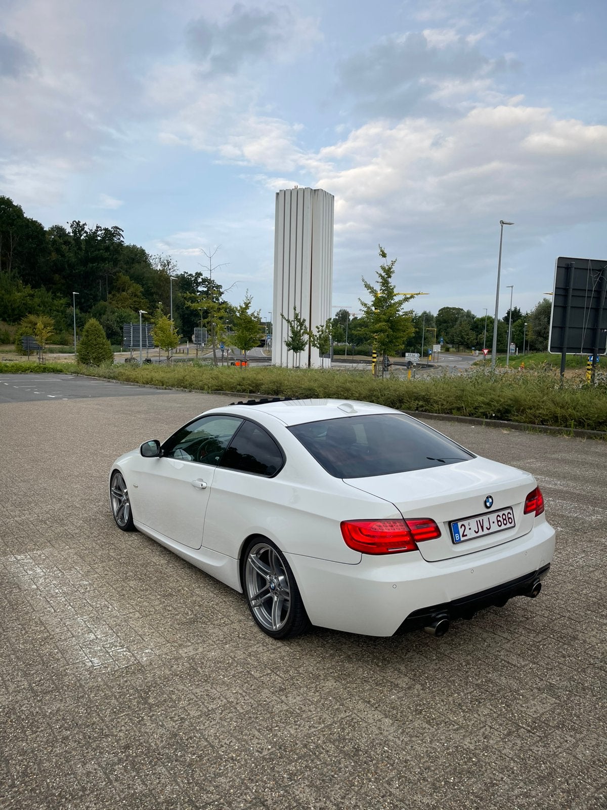 Bmw 335D E92, Auto's, BMW, Automaat, Euro 5, Achterwielaandrijving, Wit
