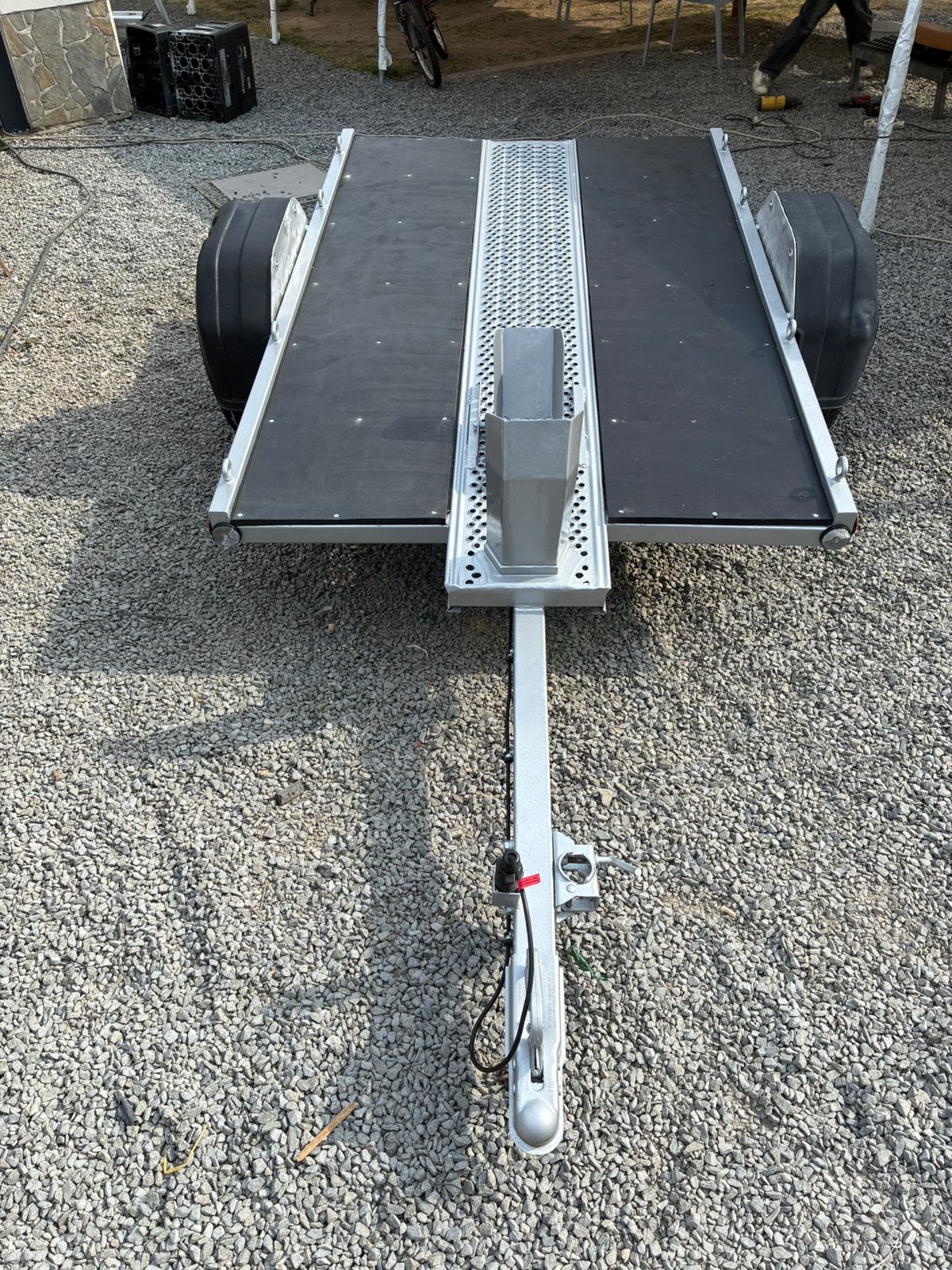 Aanhangwagen voor motor/brommer of quad, Auto diversen, Aanhangers en Bagagewagens, Ophalen, Zo goed als nieuw