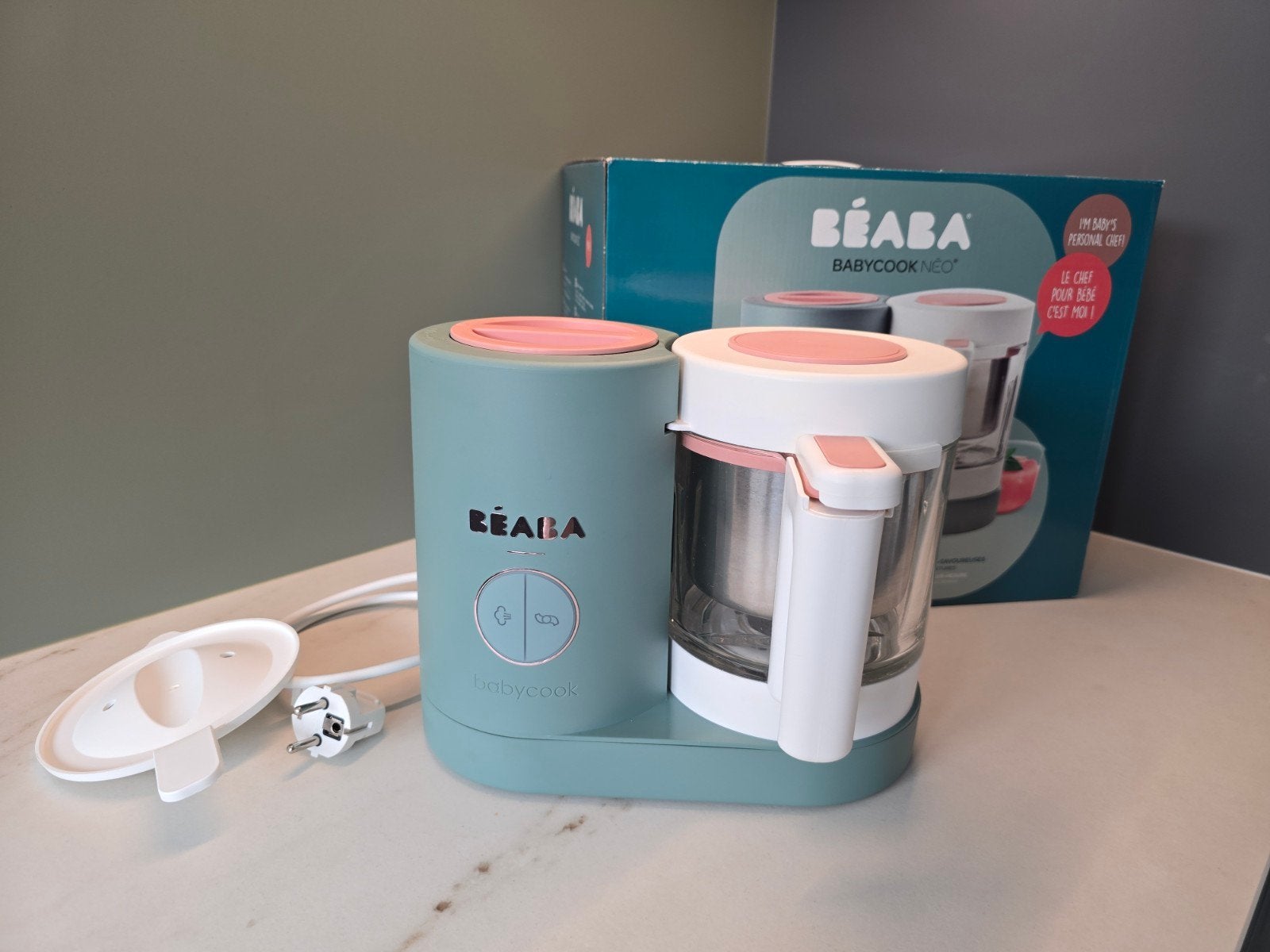 Béaba babycook NEO, Enfants & Bébés, Enlèvement, Utilisé, Double face, Préparateur de repas pour bébé