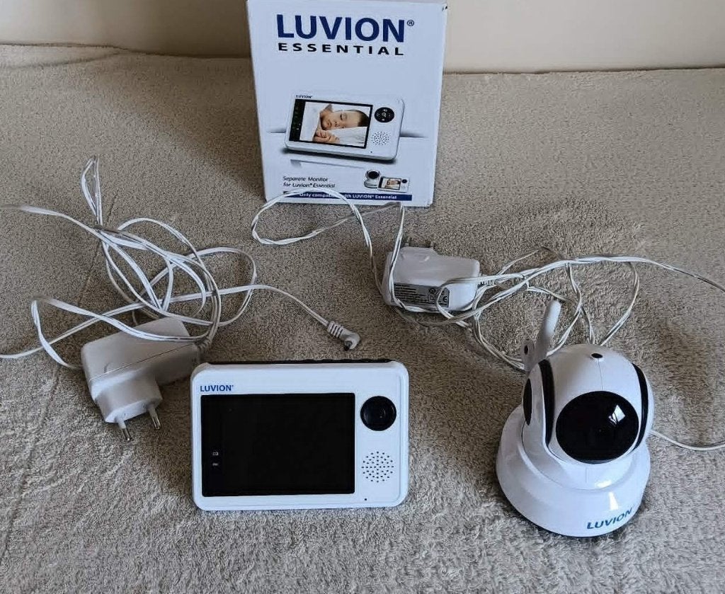 Babyfon Luvion Essential  (vaste prijs), Ophalen, Gebruikt, Camera