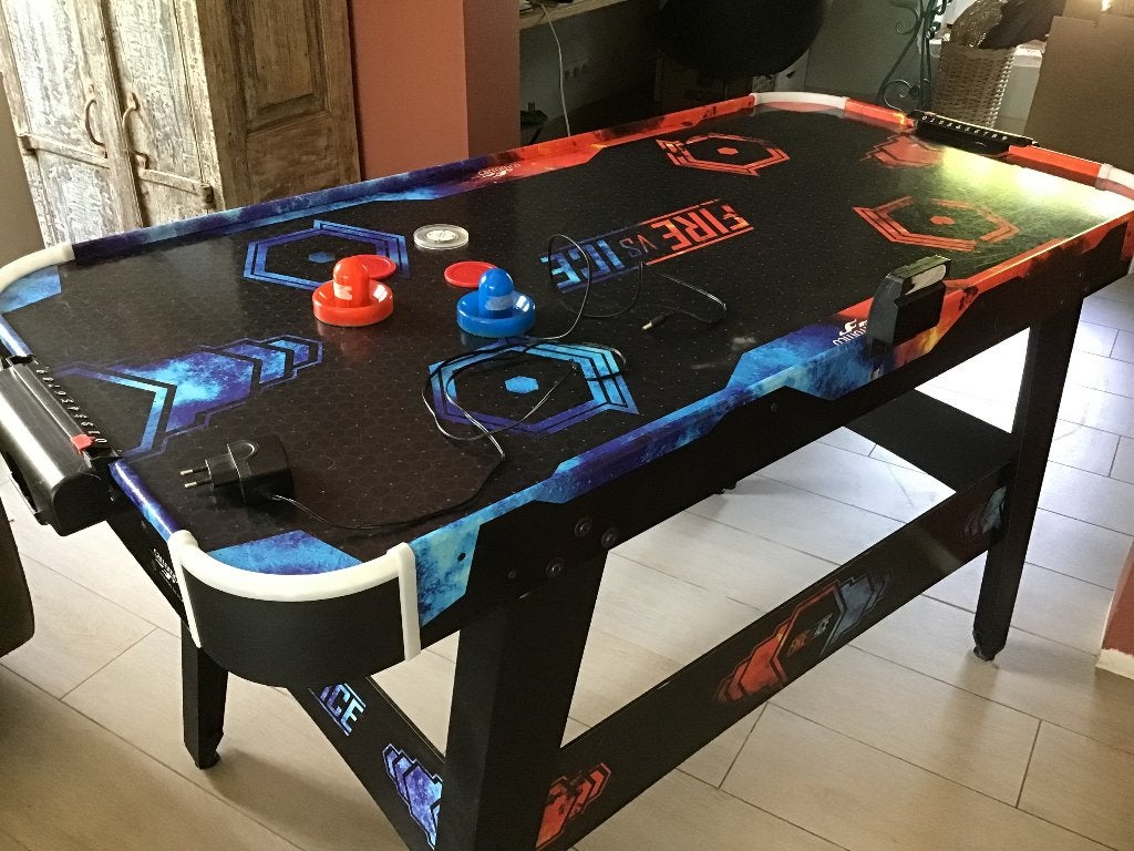 Airhockey, Ophalen, Zo goed als nieuw