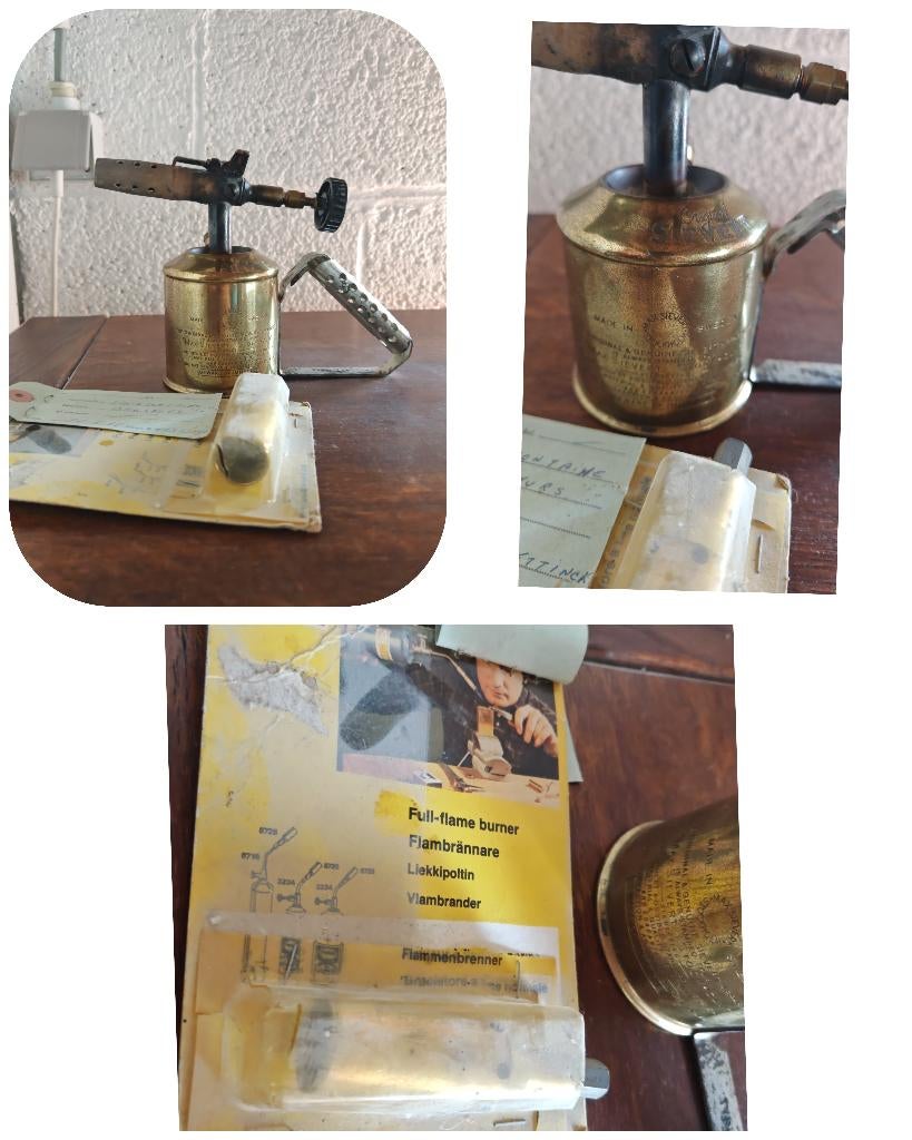 Lampe à souder, Antiek en Kunst, Ophalen