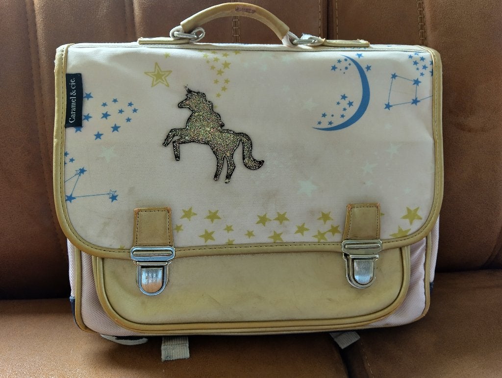 Boekentas Caramel & cie., Ophalen, Aktetas of Boekentas, Gebruikt, 30 tot 40 cm