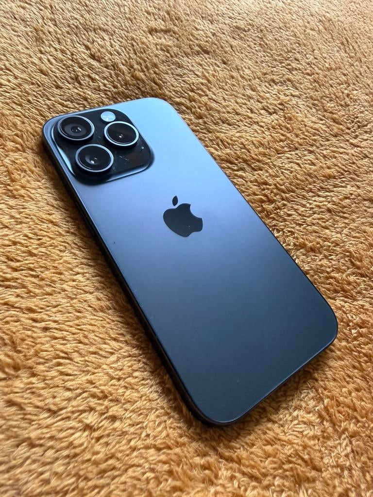 Iphone Pro 15 128gb, Ophalen, Zwart, Zonder simlock, Zonder abonnement