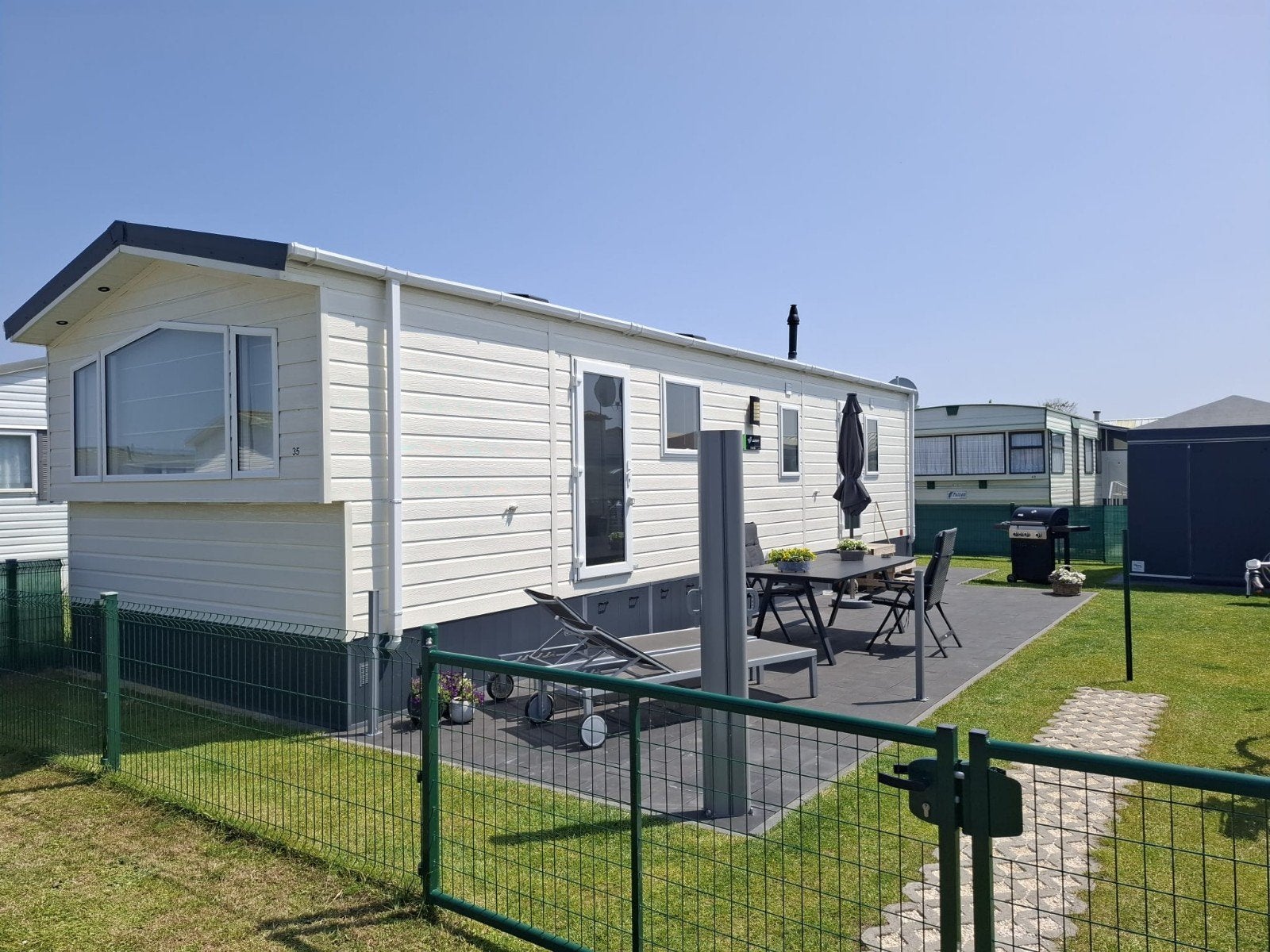 Volledige nieuwe caravan te huur in bredene, Caravanes & Camping, Caravanes résidentielles, Enlèvement