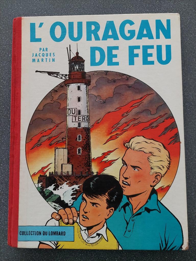 L'ouragan de feu - Jacques Martin, Une BD, MARTIN JACQUES, Enlèvement, Utilisé