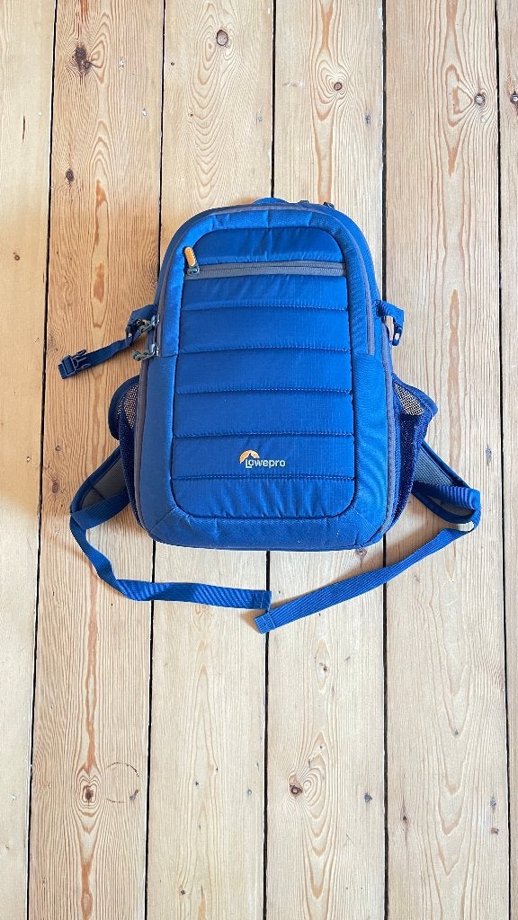 Lowepro Tahoe BP 150 sac à dos pour caméra, TV, Hi-fi & Vidéo, Lowepro, Compartiment pour ordinateur portable, Comme neuf, Bleu