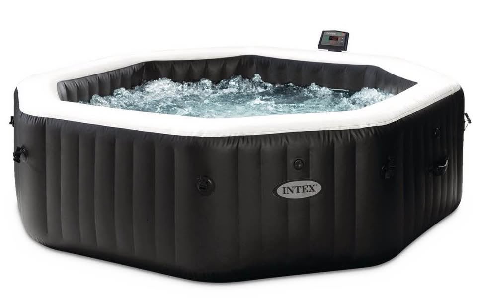 Spa gonflable Intex Pure Spa Jet & Bubble Deluxe, Enlèvement, Comme neuf, Couverture, Gonflable