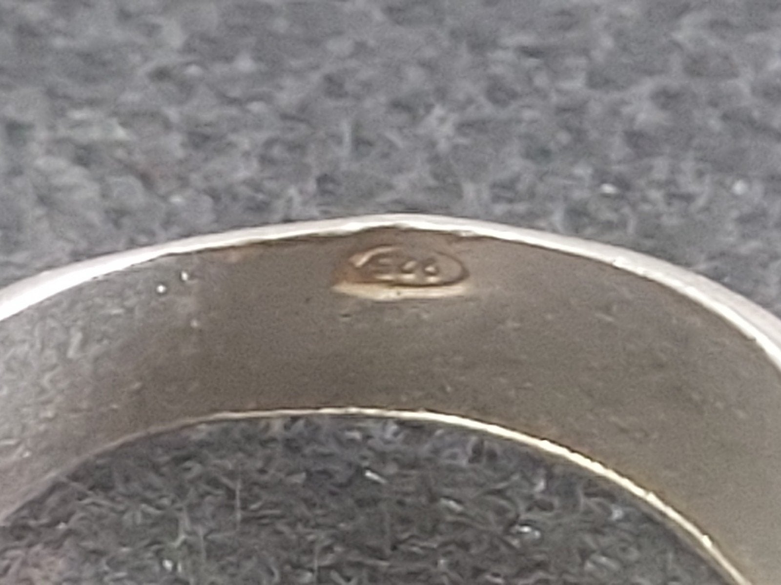 Zilver Ring, Bijoux, Sacs & Beauté, Bagues, Enlèvement ou Envoi, Argent, Argent