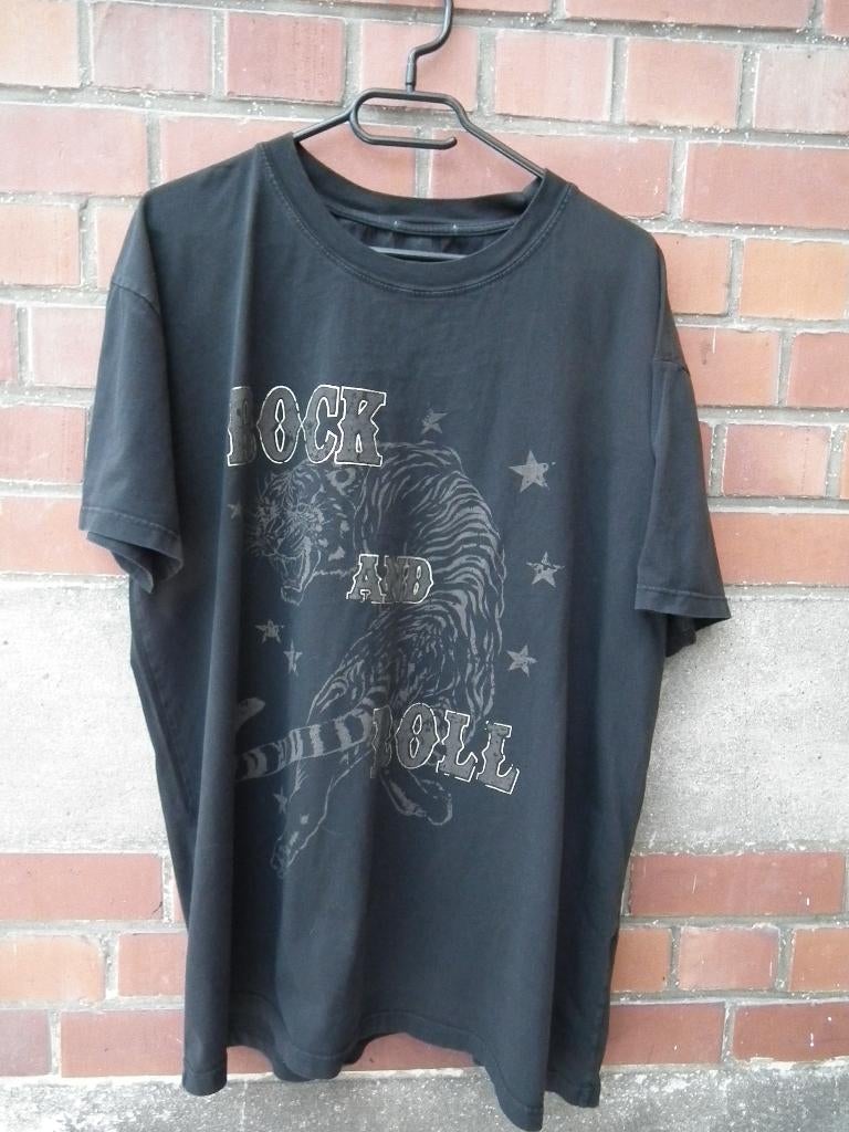 Zwart T-shirt, 100% katoen, voor dames (Paprika) maat M/L, Kleding | Dames, Verzenden, Zwart, Maat 46/48 (XL) of groter, Zo goed als nieuw