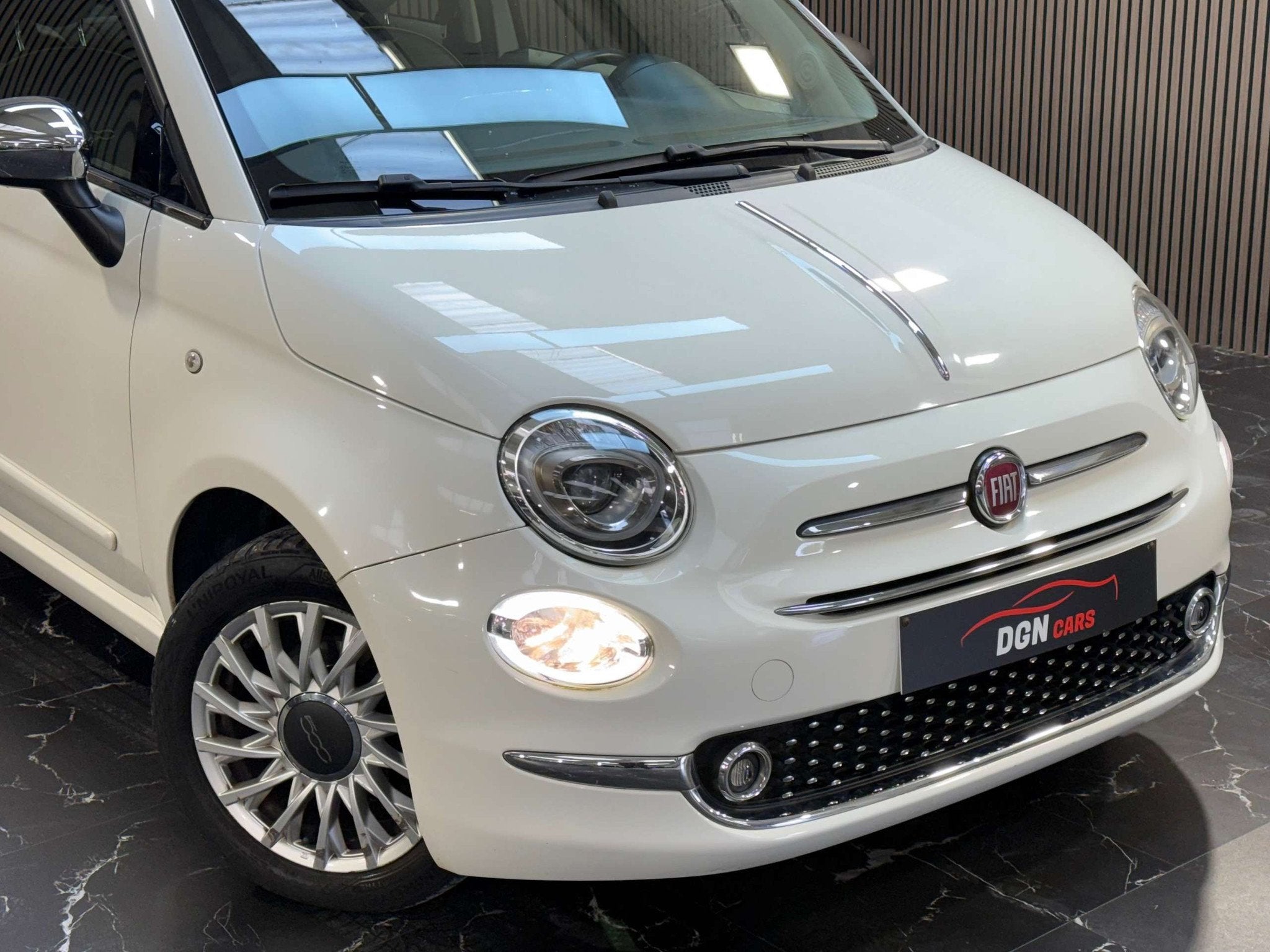 Fiat 500 500 1.2i Pop Pop (bj 2016), Auto's, Fiat, Gebruikt, 4 cilinders, Wit, Bedrijf