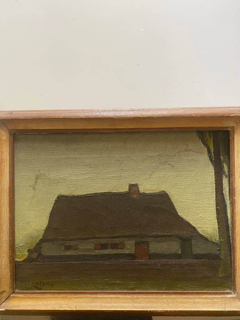 Olieverfschilderij Piet Lippens, Antiek en Kunst, Ophalen