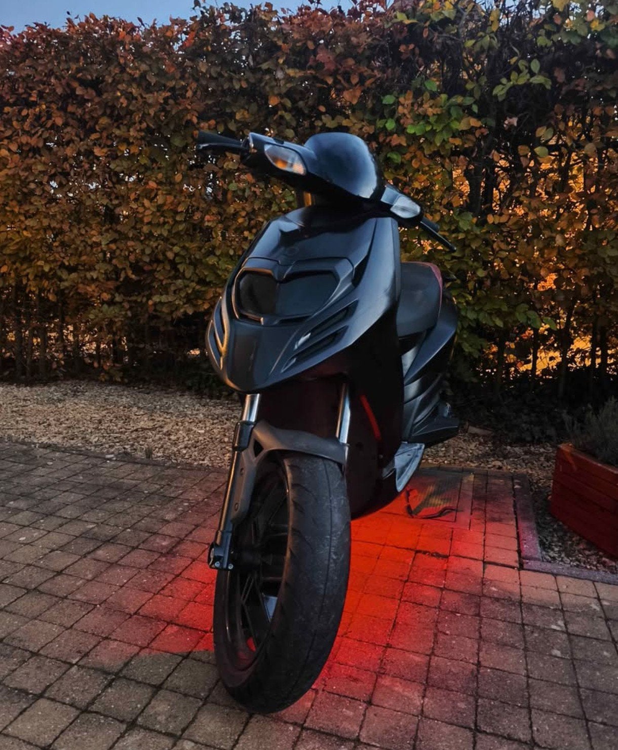 APRILIA SR70 MOTARD, Ophalen
