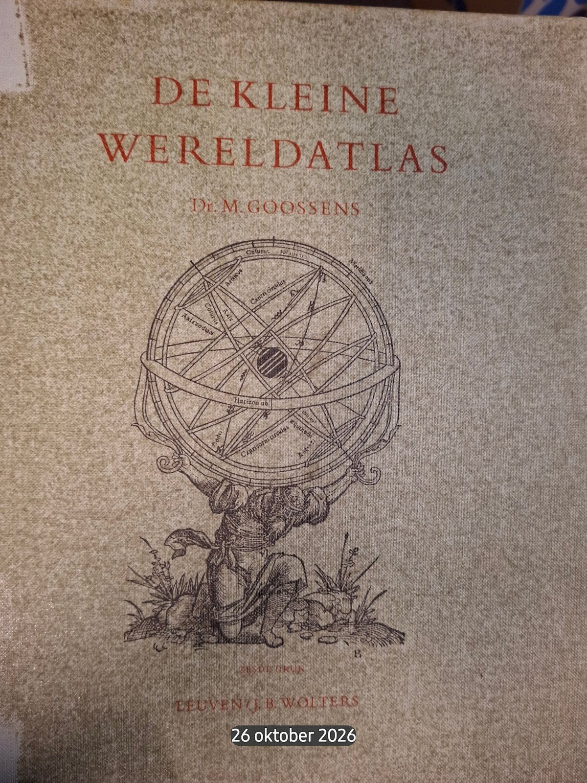 De kleine wereldatlas, Boeken, Ophalen of Verzenden
